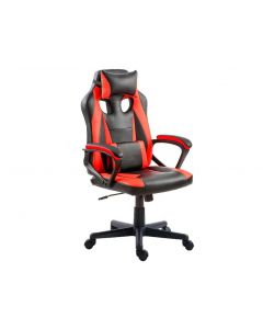 Cadeira Gamer Preta e Vermelha 100 - AC Comercial