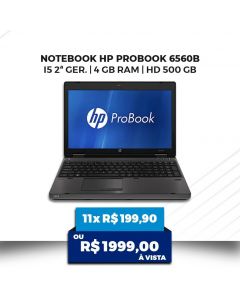 Notebook HP PROBOOK 6560B