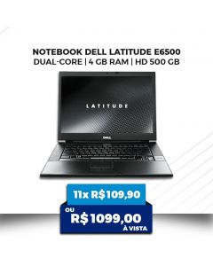 Notebook Dell Latitude E6500